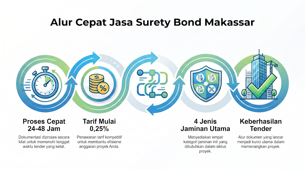 Solusi Jasa Surety Bond Makassar untuk Kelancaran Proyek Konstruksi dan Pengadaan