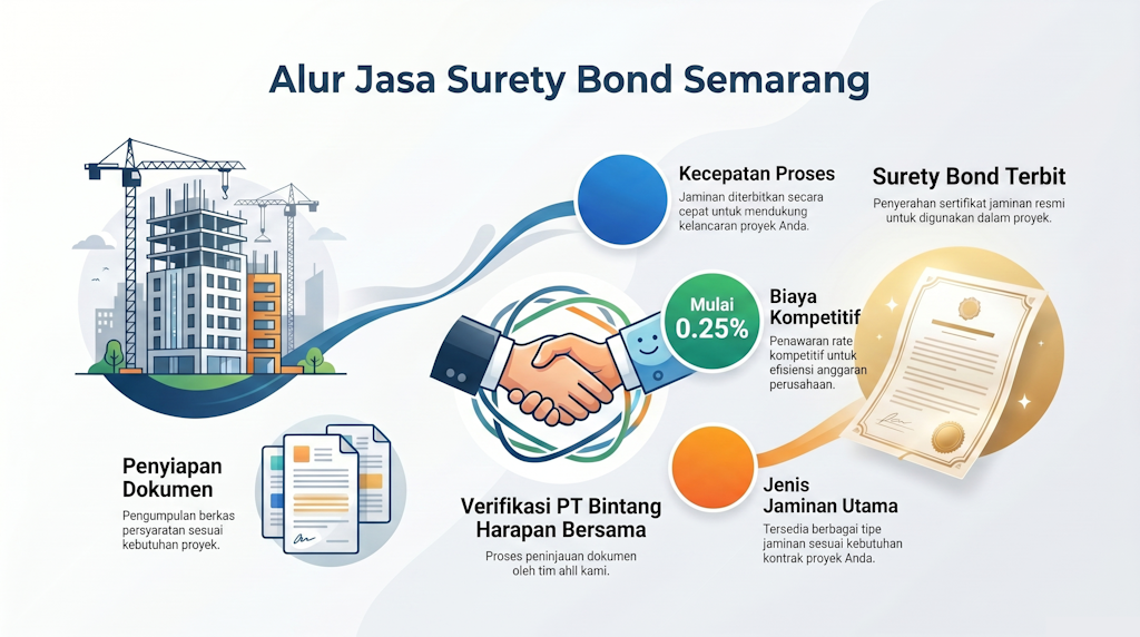 Jasa Surety Bond Semarang: Solusi Jaminan Proyek Terpercaya dari PT Bintang Harapan Bersama